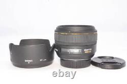 Objectif à mise au point unique pour monture Nikon F pour SIGMA 30mm F1.4 EX DC HSM Nikon