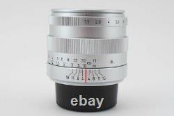 Objectif à mise au point unique spécial PENTAX Pentax-L SMC 43mm f/1.9, édition limitée Leica en argent.