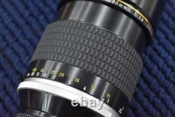 Objectif de mise au point unique téléobjectif moyen standard Nikon Nikkor Ed 180mm f/2.8
