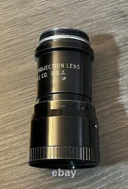 Objectif de projection anamorphique à focale unique Bell & Howell pour caméra de cinéma 16mm