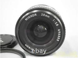 Objectif grand-angle à focale fixe Nikon Nikkor 28mm f/2.8