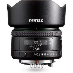 Objectif grand-angle à mise au point unique PENTAX HD PENTAX-FA F2 compatible avec les tailles complètes.