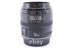 Objectif macro à focale fixe Canon Ef 50 mm F/2.5