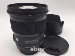 Objectif standard à focale fixe Sigma Art 50mm F1.4 DG HSM pour plein format compatible