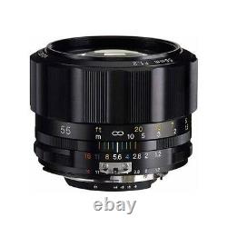 Objectif standard à focale fixe Voigtlander NOKTON 55mm F/1.2 SLIIs pour monture Nikon F