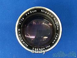 Objectif standard à focale fixe téléobjectif moyen Nikon Nikkor-S 50mm f/1.4