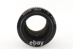 Objectif standard à mise au point manuelle Nikon Ai-S NIKKOR 50mm F1.2 avec grande ouverture unique