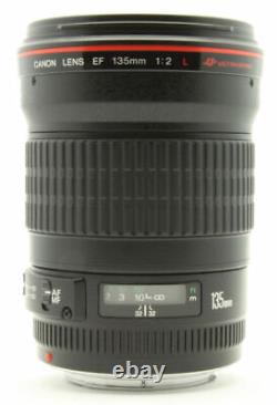 Objectif téléobjectif à focale fixe Canon EF135mm F2L USM compatible avec les appareils plein format