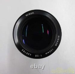 Objectif téléobjectif à focale fixe standard moyen Nikon New-N135/2.8