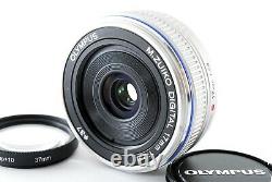 Olympus M. Zuiko Digital 17mm F/2.8 Single Focus Pancake Lens Exc+++ #733420a