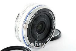 Olympus M. Zuiko Digital 17mm F/2.8 Single Focus Pancake Lens Exc+++ #733420a