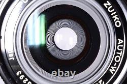 Olympus Zuiko 28mm F/2.8 W Mf Manual Focus Prime Lens Monofocus Du Japon