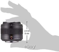 Panasonic Standard Objectif Unique Pour Micro Four Thirds Lumix Leica Dg Summi