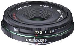 Pentax Limited Lens Pancake Lens Standard Mono Focus Lens Da40mmf2.8 Limited K