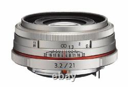 Pentax Limited Lens Thin Wide Angle Mono Focus Lens Hd Pentax Da 21 MM