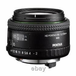 Pentax Objectif Simple À Angle Large Hd Pentax-fa 35mm F 2 Avec Montage C K 22860 Ems