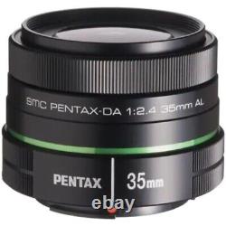 Pentax Standard Mono-focus Lens Da35mm F2.4al Black K Monture Aps-c Taille 21987 N