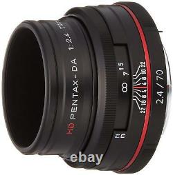 Pentax Téléobjectif Single Focus Lens Hd Da 70mm F2.4limited Black K Mount Aps-c
