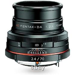 Pentax Telephoto Objectif Unique Hd Da 70mm F2.4 Montage K Limité 2530000242