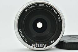 Près De Mentheolympus M. Zuiko Digital 17mm F/2.8 Pancake Monofocus Lens Withcaps