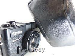 Rare Simple Focus Grande Ouverture Rollei Flash 35 38mm F2.8 Avec Boîtier