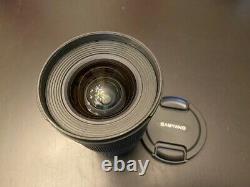 Samyang 16mm F2.0 Ed As Umc Cs Lens Pour Fujifilm X Mount