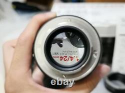 Samyang Objectif Caméra 24 MM F 1.4 Monture Simple Focus E, Pleine Taille Utilisée