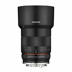 Samyang Objectif Téléphoto Monofocus 85 MM F 1.8 Ed Umc Cs Pour Canon Eos M