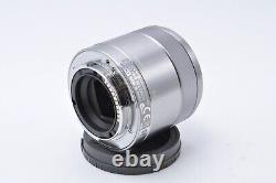 Sel30m35 Objectif Monofocus E 30mm F3.5 Macro Sony E Monture Silver From Japan