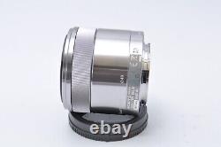 Sel30m35 Objectif Monofocus E 30mm F3.5 Macro Sony E Monture Silver From Japan