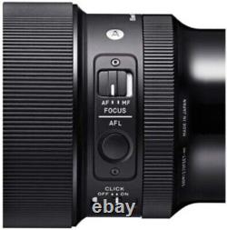 Sigma 85mm F/1.4 DG DN Art Objectif à focale fixe pour monture Leica Panasonic L en format plein cadre