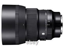 Sigma 85mm F1.4 DG DN pour Sony E / Objectif à focale fixe noir à grand diamètre