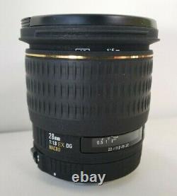 Sigma Single-focus Grand Angle Lens 28mm F1.8 Ex Dg Aspherical Macro Full-size Co