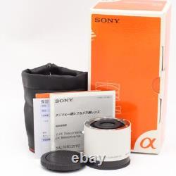 Sony Objectif à focale fixe 2x Téléconvertisseur SAL20TC provenant du Japon, non utilisé