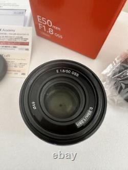Sony One Focus Lens E50mmf1.8oss À Capuche