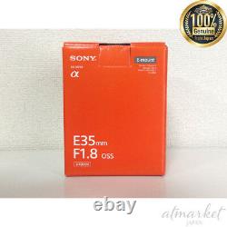 Sony Sel35f18 Seule Lentille De Mise Au Point E35mm F1.8 Oss Sony Monture E Aps-c Du Japon Ems