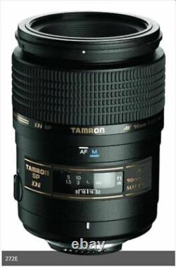 Tamron Monofocus Macro Lens Sp Af90mm F2.8 DI Macro 1 1 Taille Complète Pour Canon