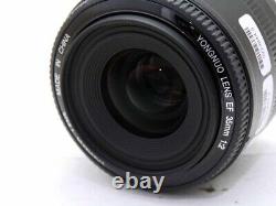Yongnuo Yn35mm F/2 Lentille Monofocus Montage Canon Ef Excellent+++ Du Japon