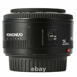 Yongnuo Yn35mm F2 Objectif Monofocus Canon Ef Monture Full-size Correspondant Large