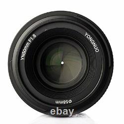 Yongnuo Yn50mm F1.8n Objectif Monofocus Nikon F-mount Complet Correspondant